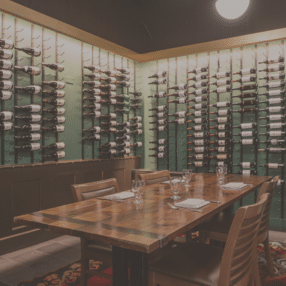MIzuna Wine room